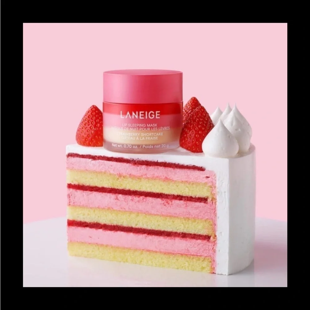 LANEIGE Strawberry Shortcake Lip Sleeping Mask 0.7oz Limited Edition NEW in Box